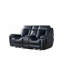 Console inclinable CLARK BLANCHE NOIR / VELOURS VELVET AVEC DEL