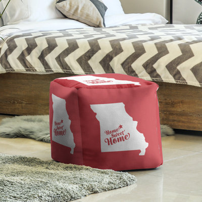 Repose-pieds cubique pour villes jefferson home
