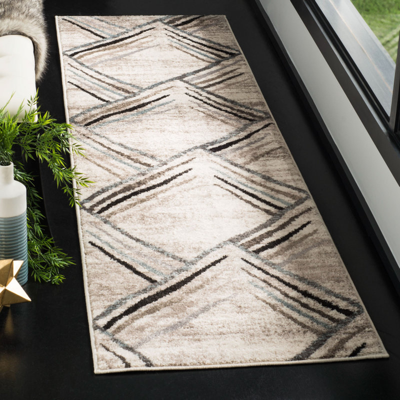 Whitinsville Performance Geometric Rug, Runner 2'3" x 8'