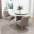 Farr Velvet Upholstered Side Chair With Silver Legs-1079766504
