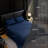 Full Size Bed Sheets Set 4 Piece - Navy Blue Brushed Microfiber Bedding - 14" Deep Pocket, Fade & Shrink Resistant, Wrinkle Free, Easy Care-135721469-120465627