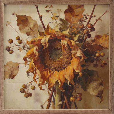 Sunflower And Berries