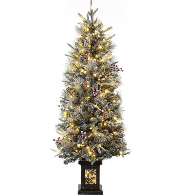 54' H Lighted Artificial Christmas Tree