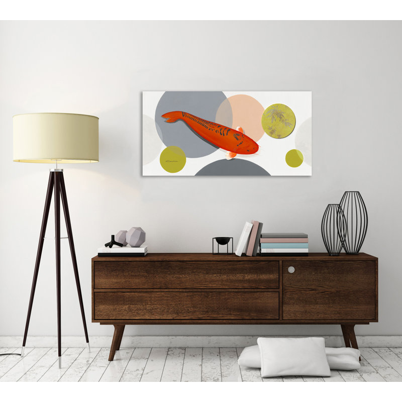 « multilinguisme kitty », art sur toile, H 60 po x l 30 po x P 1,5 po