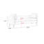Creamy-white Upholstered Bench-1256605705