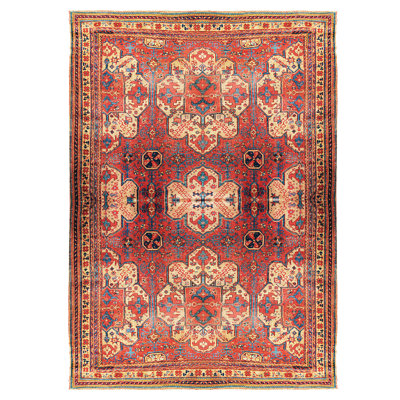 One-of-a-Kind 12'9" X 22'1" Before 1900 Area Rug in
