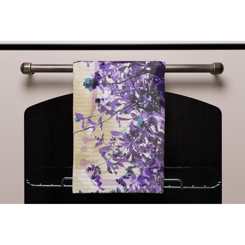 Cotton Floral Tea Towel Kitchen Towel