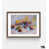 Brown Framed Print with Mat