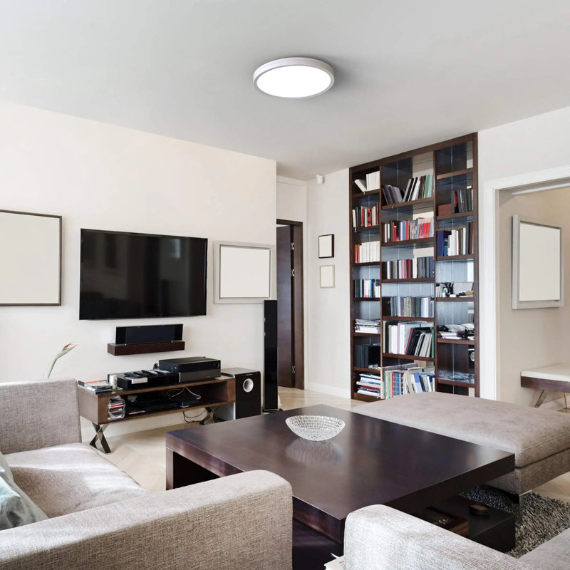 KODA Slim 12" LED Ceiling Light with Mood Light