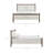 Ginny Full Size Platform Bed Frame In Wenge Heathered Ivory-1150145776-1150145772