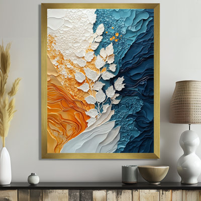 Orah - art mural abstrait