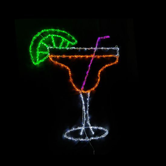 2D Margarita Glass