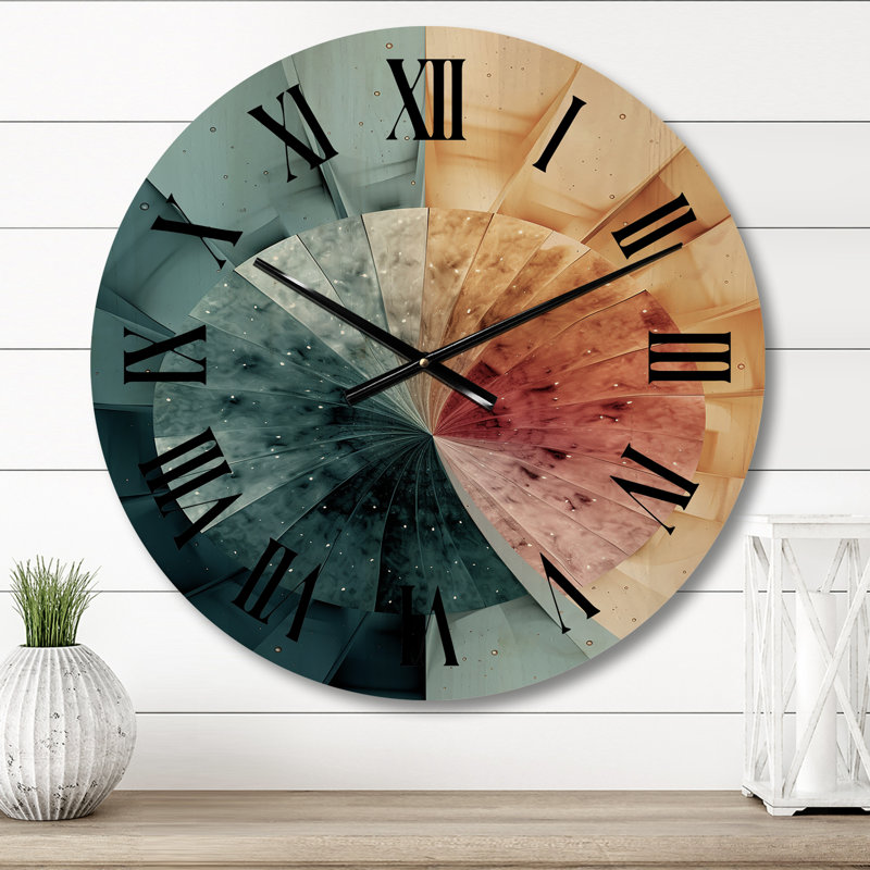 Horloge murale Contemplating Divinity Circular Harmony II, Petit