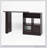 Modern Bar Cabinet with Rotating top, Counter Height Dining Cabinet