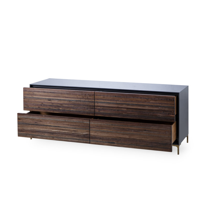 Commode double à 4 tiroirs Thomas Bina
