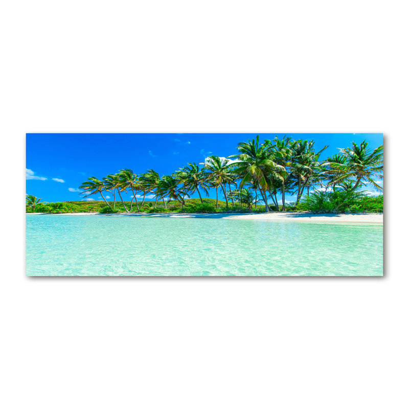 Tropical Beach - Print on Canvas