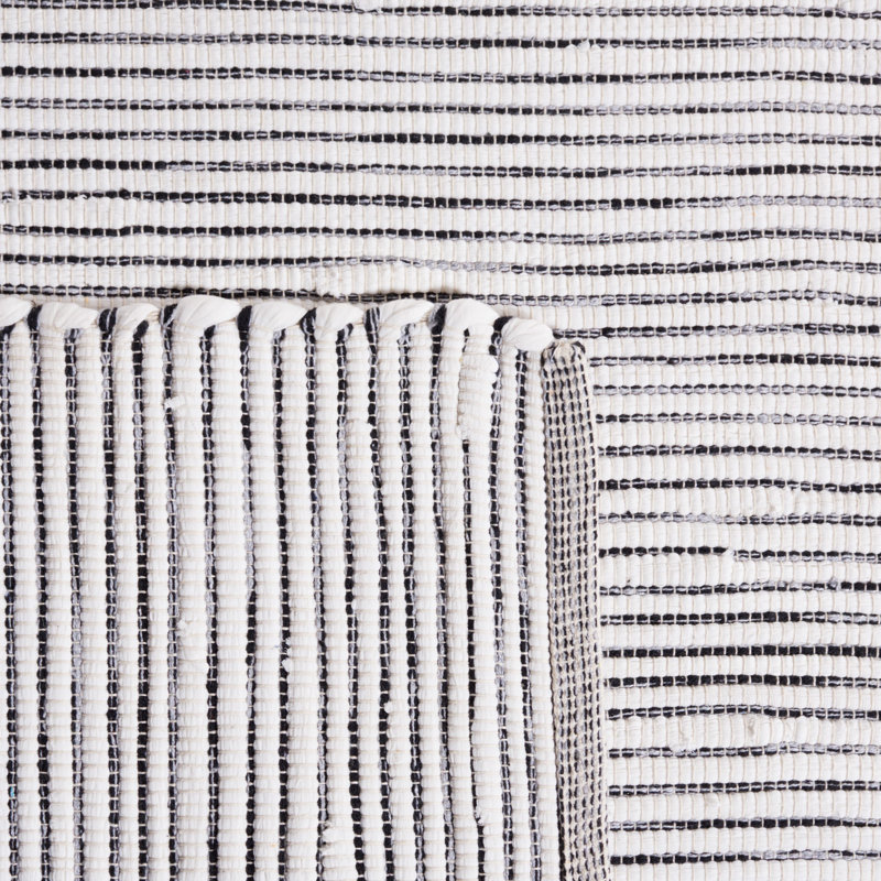 Tapis en coton tissé à plat Lilia-Mae, Rectangle 2 pi x 3 pi