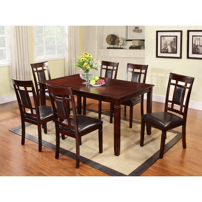 Red Barrel Studio® Kadalynn 7 - Piece Dining Set & Reviews | Wayfair