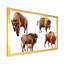 Bison exotique - Peinture sur toile-67407274-67407280