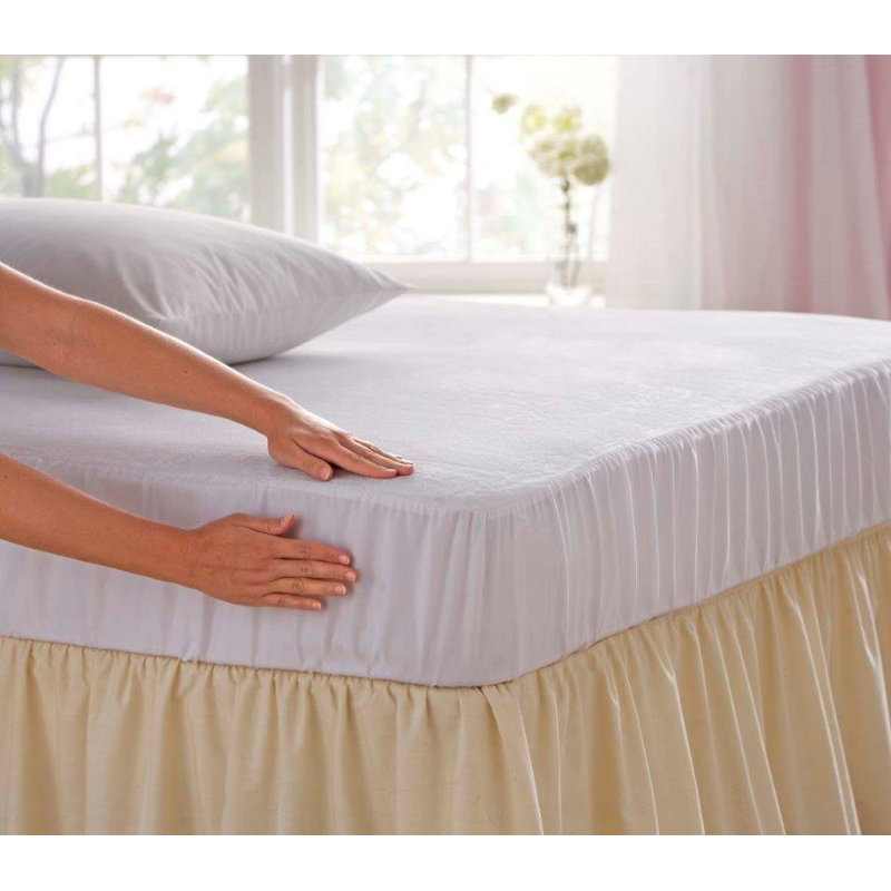 Waterproof Fitted Mattress Protector Case Pack, Single