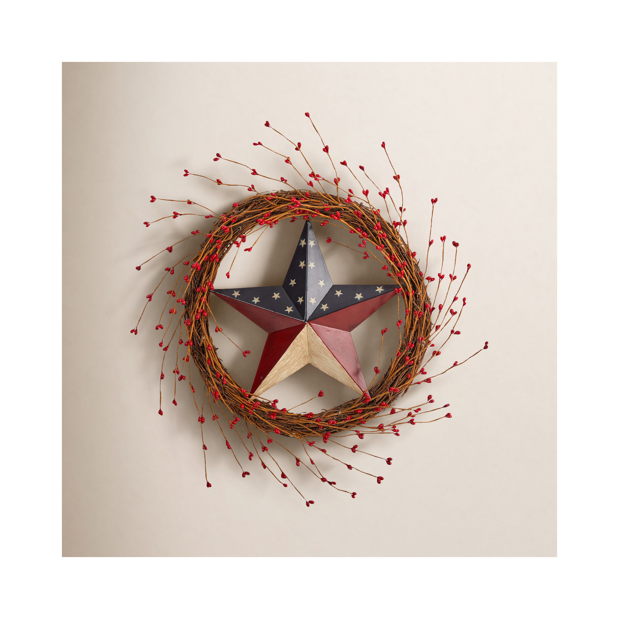 20'' Independence Day Wreath