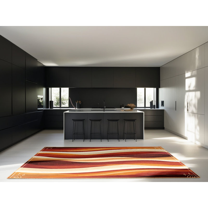 Desert Bloom Rug, Square 8'
