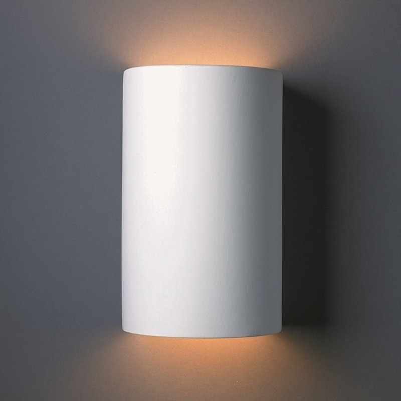 Applique murale 1 lumière Pacursa, Terracotta, Incandescente (non incluse), H 12,5 po x l 7,75 po x P 6,25 po
