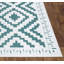 Avon Rug Cream Emerald Large Area Rug, Non Slip Hallway Runner, Soft Carpet Door Mat for Living Room, Bedroom & Kitchen-1205028945