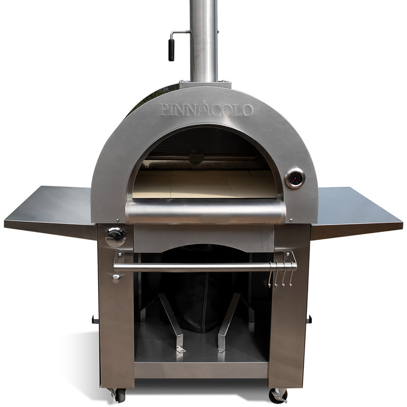 Four à pizza au gaz en bois hybride Pinnacolo Ibrido avec accessoires