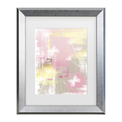 Bolog Sally Ann Moss Rose3 Matted Framed Art