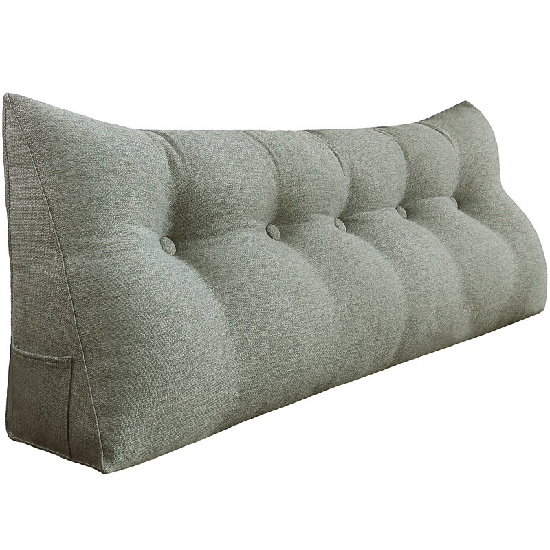 Cushion, Grey, 50cm H x 160cm W