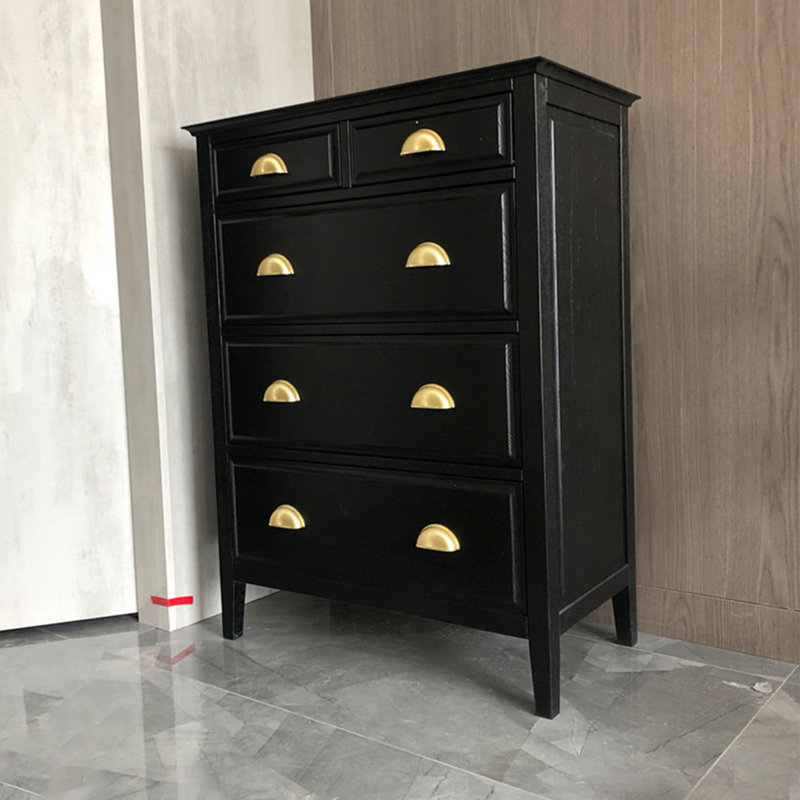 Buffet de luxe moderne à lumière simple, Noir