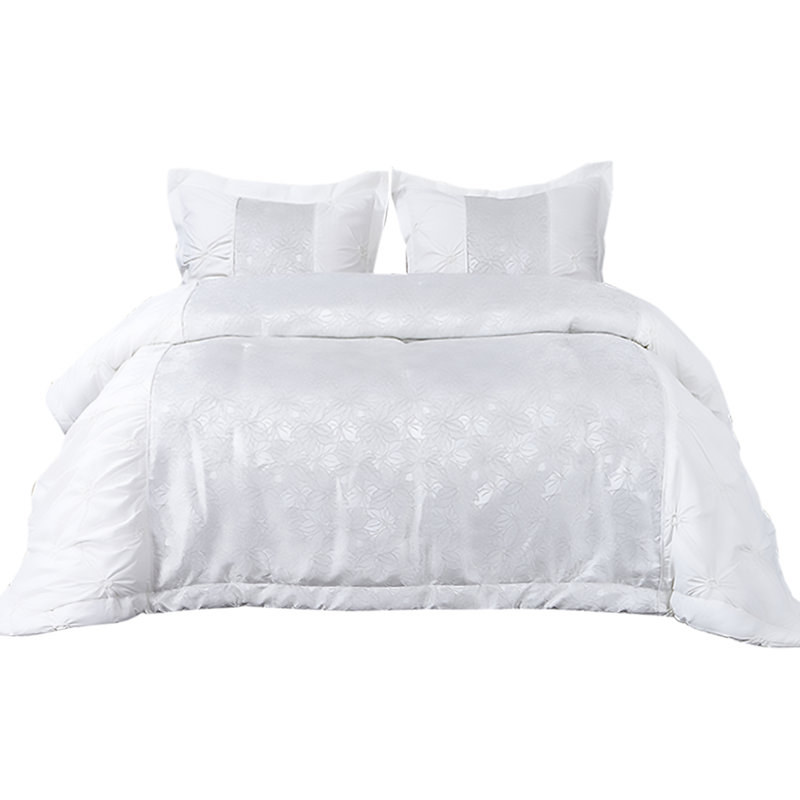 Floral Bedspread, W240 x L250cm, White