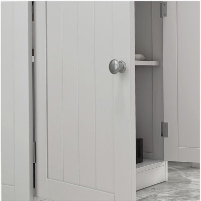 24-Inch Base Lavatory Bathroom Dresser - White