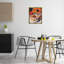 "Autumnal Tea Party", art mural encadré par Mardell Schuster-146209681-146209687