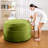 44 Inch Lazy Sofa (Mint Green), Velvet Fabric+Sponge Filling Comfortable And Soft, Side Pockets Convenient For Storage, Sofa Handle Easy To Move-1041175772