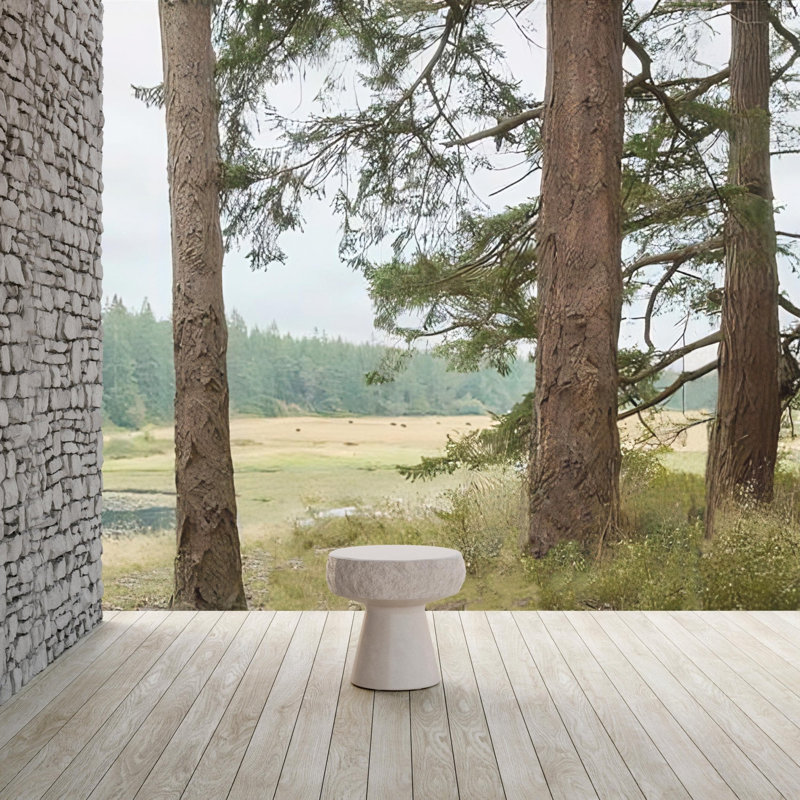 Pensacola Side Table Oat, Oat, Oat