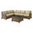 Brown Frame/Gray Cushion