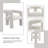 Lomas Side Chair 2Pc, Beige Boucle