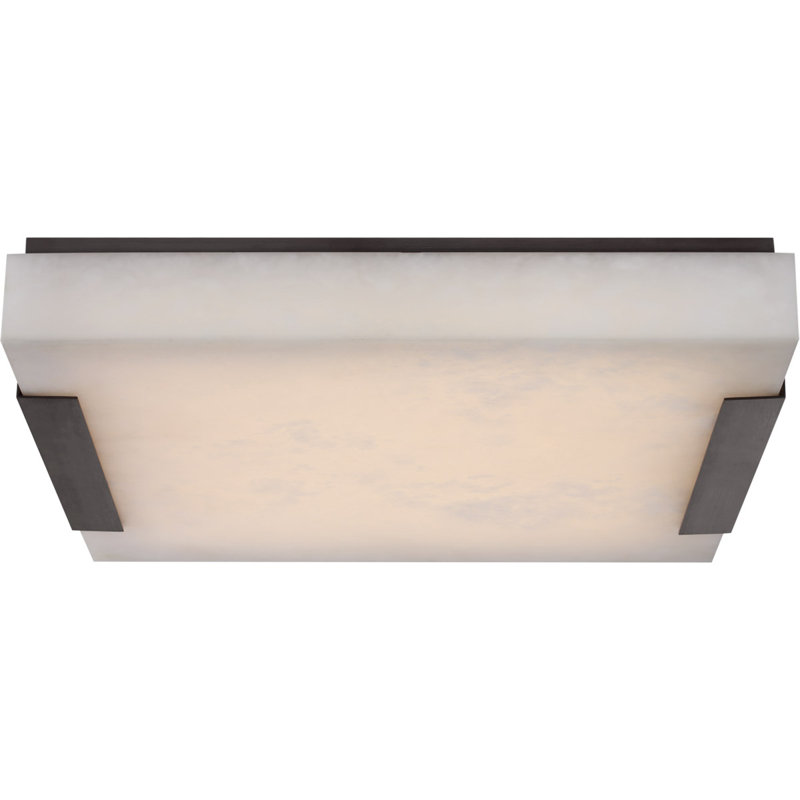 Kelly Wearstler Covet Large Flush Mount, Bronze