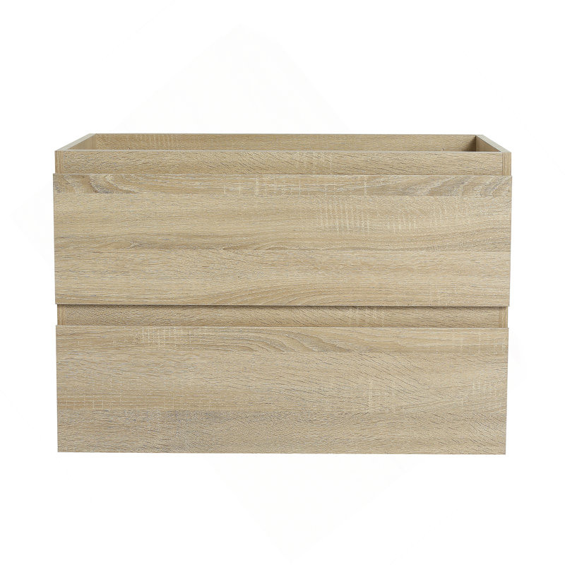 Meuble-lavabo mural 30 po, Light Oak