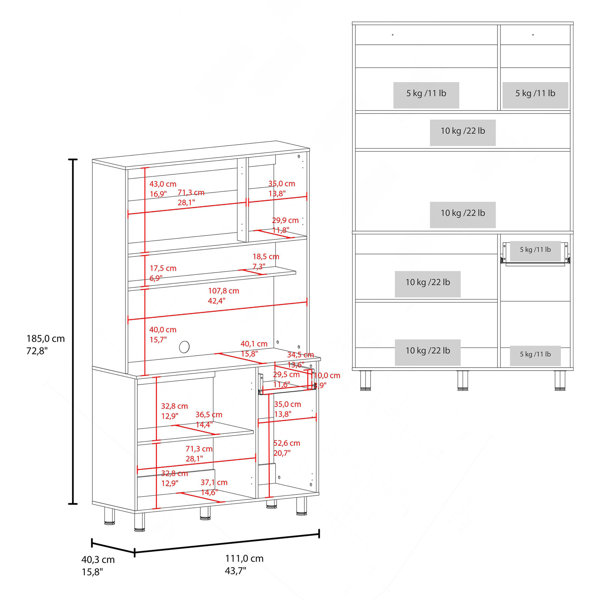 Dimensions du produit