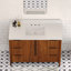 Sequoia 48 In. Single Sink Whitebrook Quartz Countertop Bath Vanity in Mango Wood-892218552