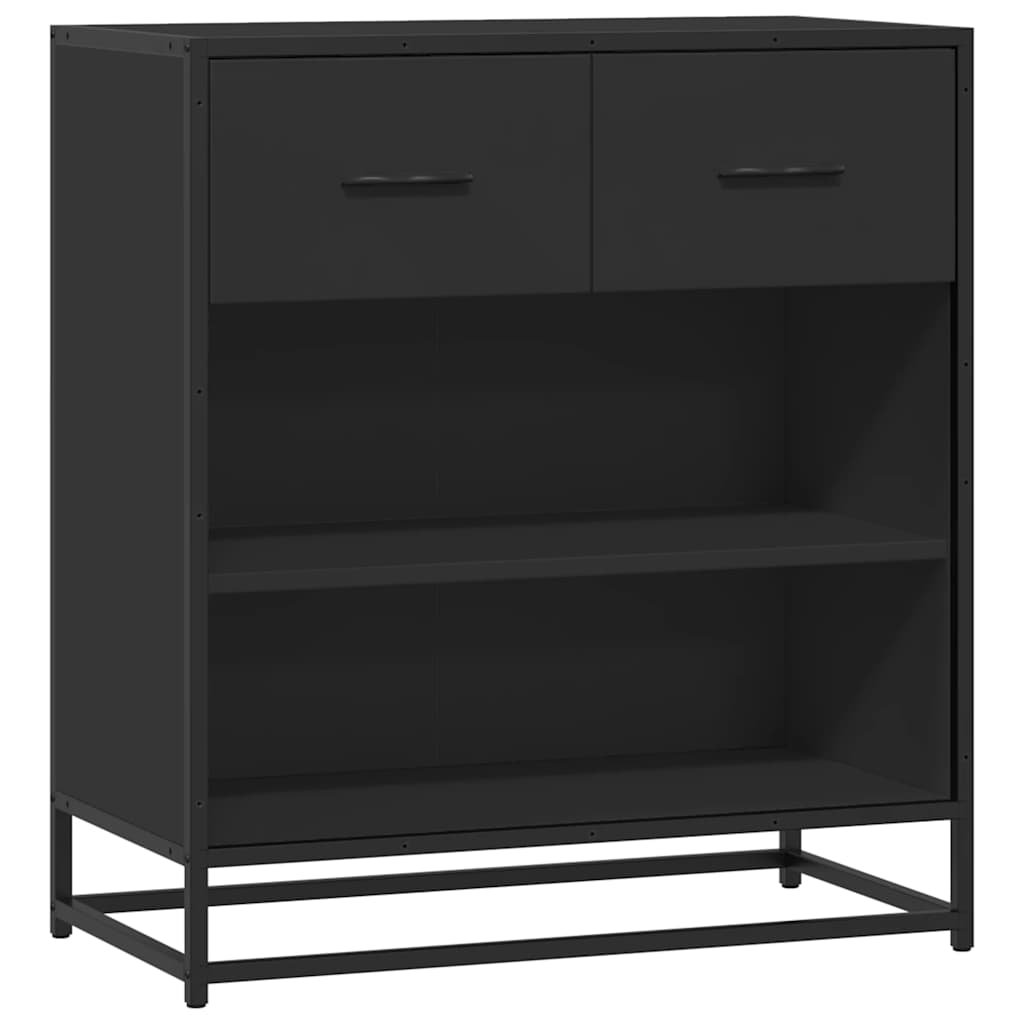 Vidaxl sideboard made of smoked oak wood, 68 x 35 x 76cm