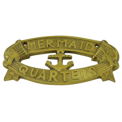 Enseigne de bateau Ballance Mermaid Quarters