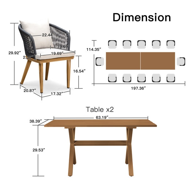 Dimensions du produit