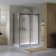 Hasper 48'' W 78.75'' H Frameless Rectangle Reversible Shower Enclosure