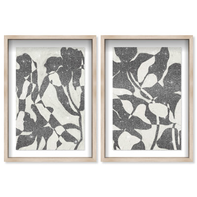 Contrast Nature Set Framed Graphic Art