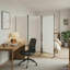 Paravent 3 panneaux d'intimité 3 pièces 102,4 x 70,9 po-668628626