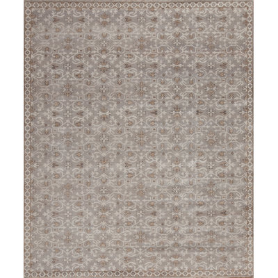 Ottoman Hand Knotted Wool Area Rug